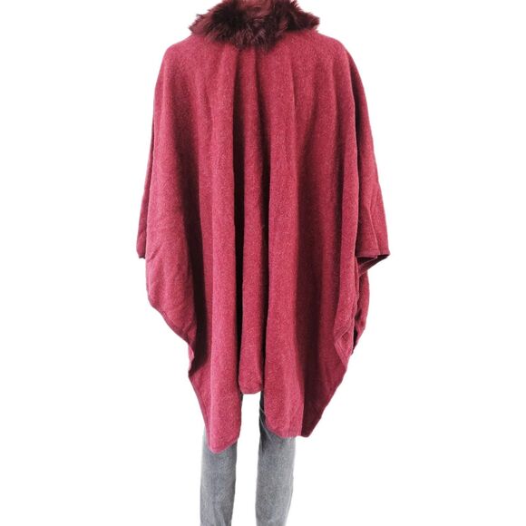 Studio Burgundy Cape Women's - Picture 5 of 6